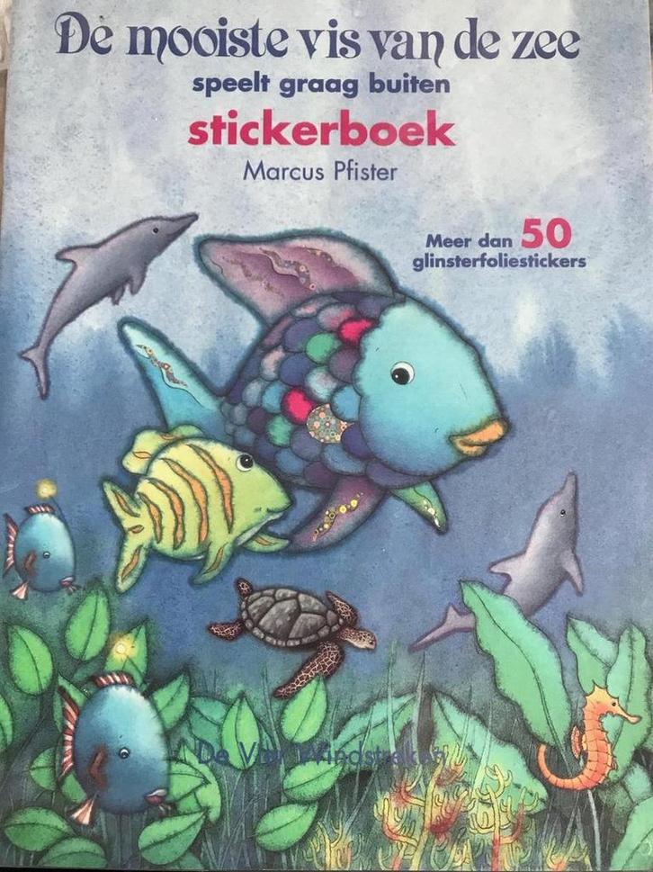 Mooiste vis speelt graag buiten stickerb 9789055797080, Boeken, Prentenboeken en Plaatjesalbums, Zo goed als nieuw, Verzenden