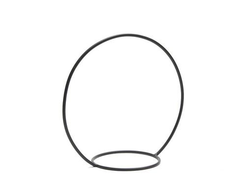 Frame metalen ring met +/- 30 cm zwart hanging circle with, Hobby en Vrije tijd, Knutselen, Nieuw