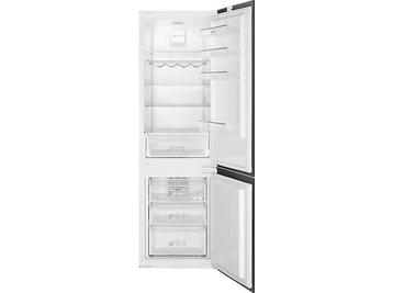 SMEG -  Koelkast Met Diepvries E No Frost  - Wit, Verzenden, Met aparte vriezer
