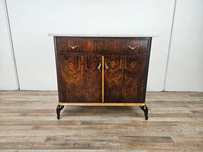 Kabinet - Art Deco dressoir uit de jaren 50 in mahoniehout, Antiek en Kunst, Kunst | Designobjecten