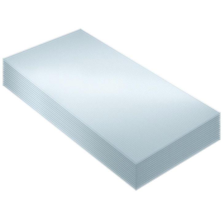 tectake Dubbelwandige platen van polycarbonaat, op maat te s, Doe-het-zelf en Bouw, Platen en Panelen, Verzenden