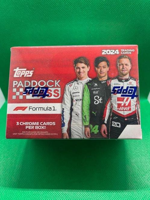 2024 Topps Paddock Pass - 1 Booster box - Presque parfait, Verzamelen, Stickers