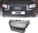 CALANDRE POUR AUDI A3 8P 08-12 LOOK RS3 NOIR, Auto-onderdelen, Verzenden, Nieuw