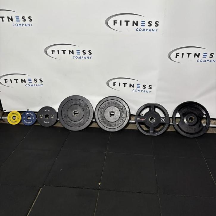 Lifemaxx - Crossmaxx - Halterschijven - Bumper Plates - 1,5, Sports & Fitness, Équipement de fitness, Enlèvement ou Envoi