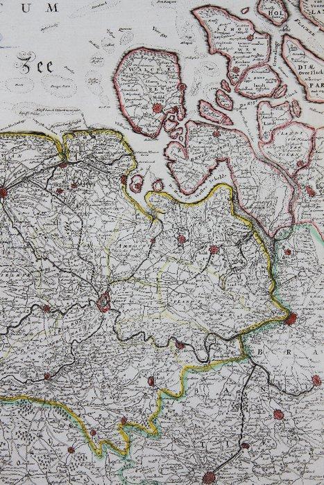 België - België - Holland -; Mariette - Comitatus Flandriae, Boeken, Atlassen en Landkaarten