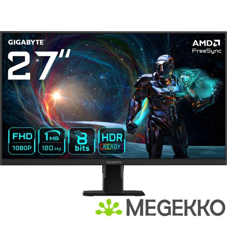 Gigabyte GS27FA 27  Full HD 180Hz IPS Gaming monitor, Computers en Software, Overige Computers en Software, Nieuw, Verzenden