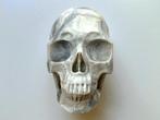 Crazy Lace Agate Skull museumkwaliteit Gesneden schedel -, Antiek en Kunst, Curiosa en Brocante