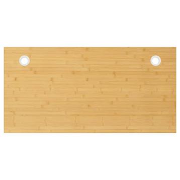 vidaXL Bureaublad 100x50x4 cm bamboe, Huis en Inrichting, Verzenden, Nieuw
