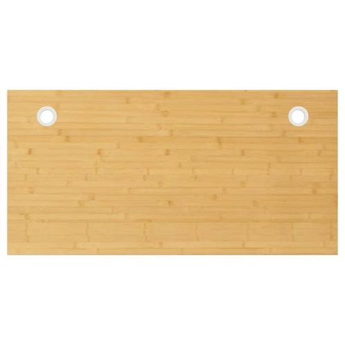 vidaXL Bureaublad 100x50x4 cm bamboe, Huis en Inrichting, Bureaus, Nieuw, Verzenden