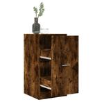 vidaXL Apothekerskast 40x41x77,5 cm bewerkt hout gerookt, Huis en Inrichting, Kasten | Overige, Verzenden, Nieuw