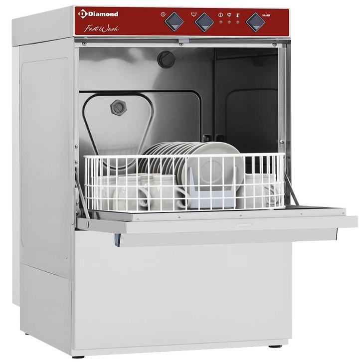 Glazenspoelmachine | FAST WASH | Mand Ø400 | Naglanspomp |, Articles professionnels, Horeca | Équipement de cuisine, Envoi