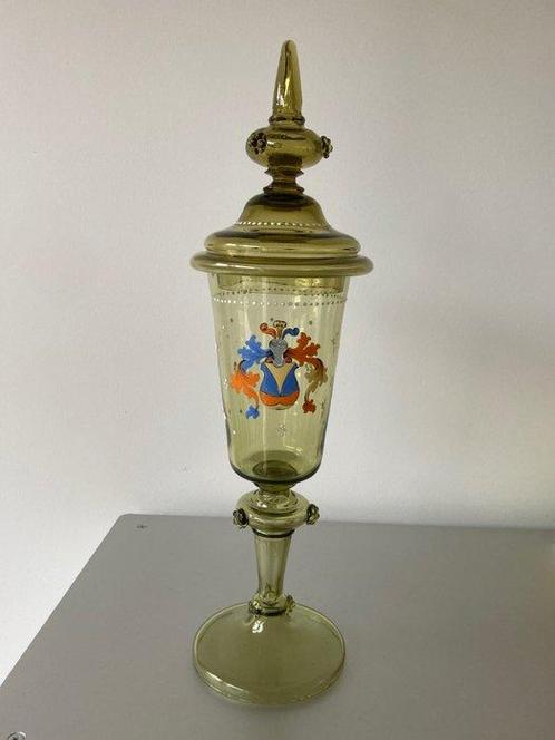 Fritz Heckert - Vase, Antiquités & Art, Antiquités | Verre & Cristal