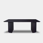 Tafel Rechthoekig Eikenhout - Half Rond - Donker Eiken, Huis en Inrichting, Tafels | Eettafels, Nieuw