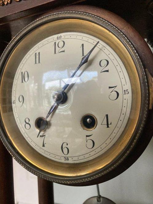 Pendule - Hout - 1850-1900 - Kolom pendule, Antiek en Kunst, Antiek | Klokken