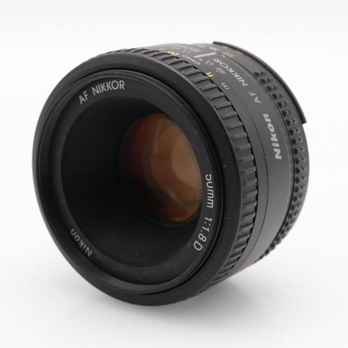 Nikon AF 50mm F/1.8 D occasion, Audio, Tv en Foto, Foto | Lenzen en Objectieven, Zo goed als nieuw, Verzenden