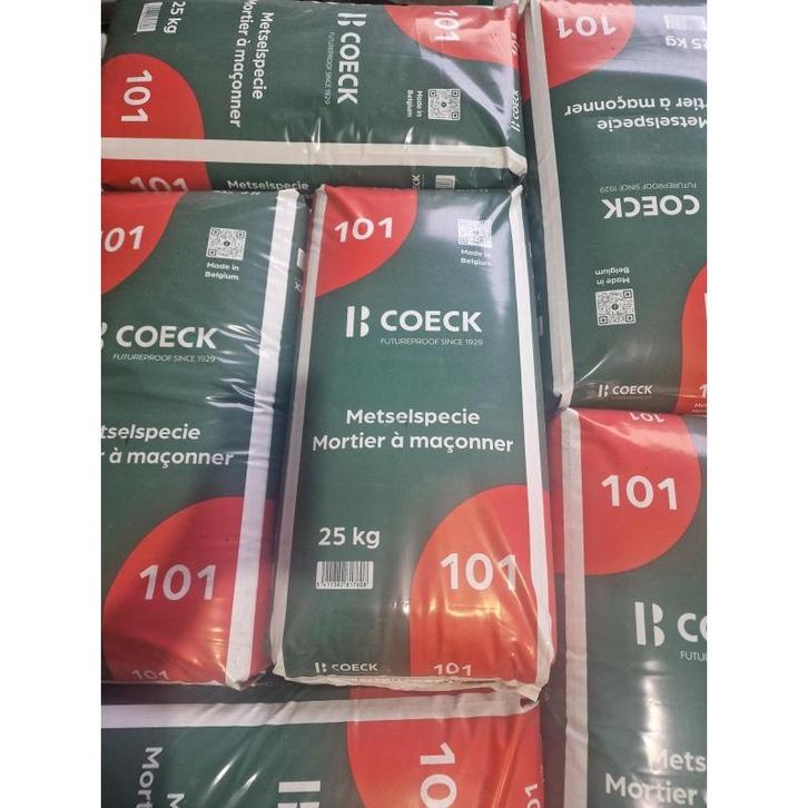 Mortier à maçonner 25kg (0965-cpr-mm 510) - coeck mortiers, Doe-het-zelf en Bouw, Gereedschap | Overige machines