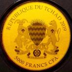 Tsjaad. 5000 Gold Francs 2019 Buffalo - American Bison