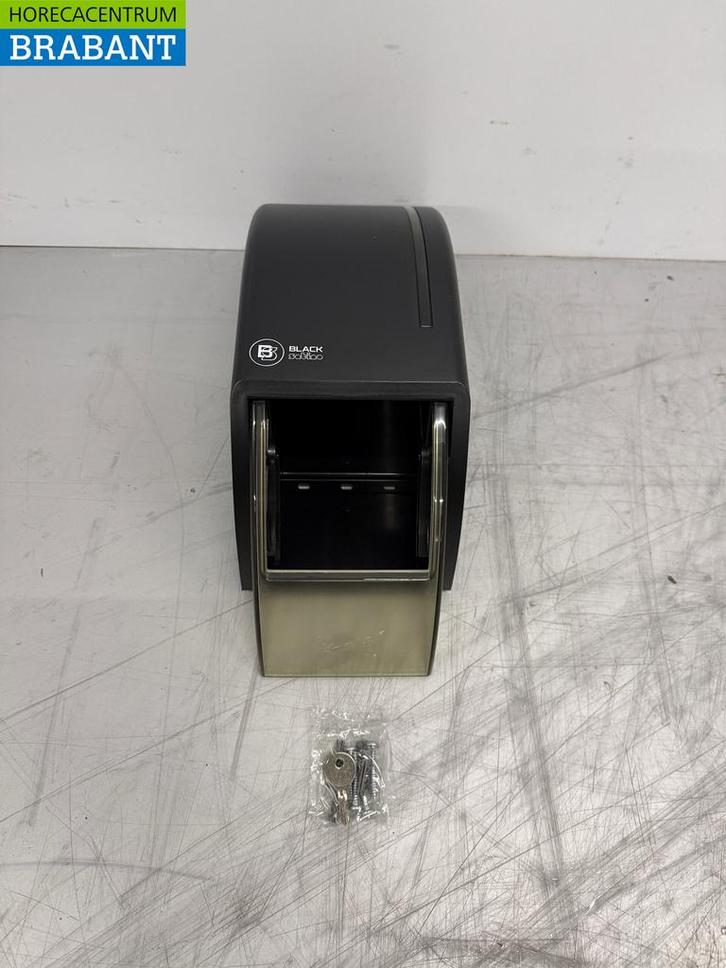 Noir Satino ST10 Distributeur de rouleaux de papier toilette, Articles professionnels, Horeca | Équipement de cuisine, Envoi