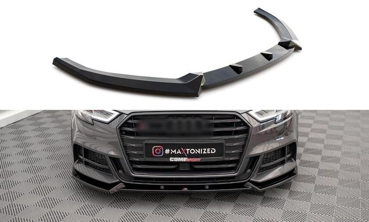 Front splitter V.1 voor Audi S3 8V A3 8V Facelift S line, Autos : Divers, Tuning & Styling, Enlèvement ou Envoi