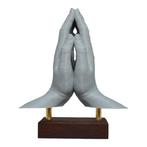 sculptuur, Hands of Prayer - 218 mm - Wenge - 2024, Antiek en Kunst