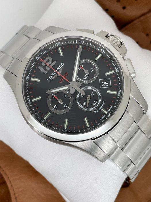 Longines - Conquest V.H.P. Chronograph - L37274566 - Heren -, Bijoux, Sacs & Beauté, Montres | Hommes