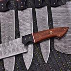 Couteau de cuisine - Chefs knife - Acier plié, bois avec