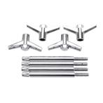 Edelbrock 4400 - Valve Cover Hold-Down Wing Bolts, 3.75 Inch, Ophalen of Verzenden, Nieuw