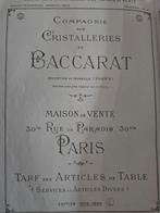 Baccarat - Champagneglas (6) - Gondole Richelieu - Kristal