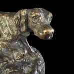 Figuur - Cane da caccia in bronzo - Brons