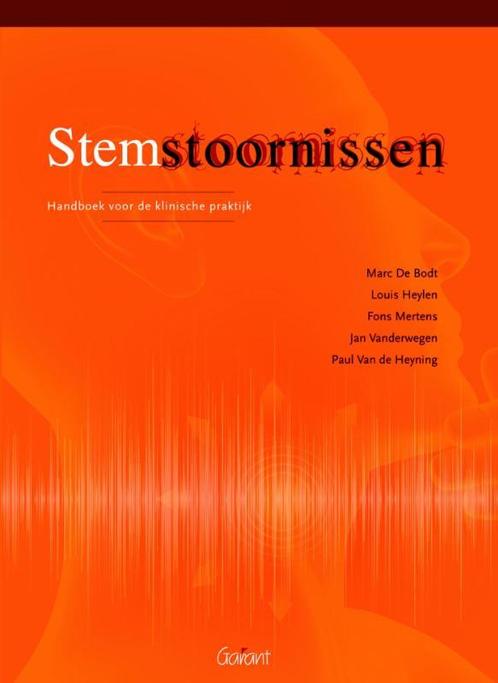 Stemstoornissen / Omtrent logopedie / 5 9789044132441, Boeken, Wetenschap, Zo goed als nieuw, Verzenden