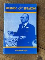 Laurence Ager - Used Masonic After Dinner Speaking /First