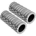 tectake Fasciaroller massagerol - grijs, Set van 2, Sport en Fitness, Verzenden, Nieuw