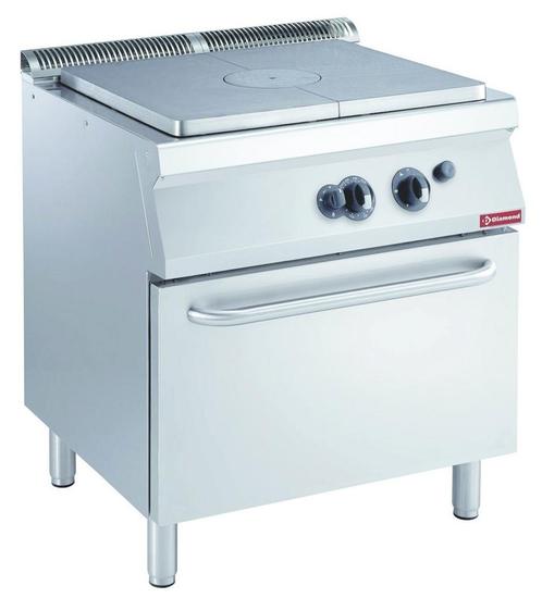Gasfornuis | Doorkookplaat | 10.5kW | Met Gasoven GN 2/1 |, Zakelijke goederen, Horeca | Keukenapparatuur, Nieuw in verpakking