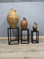 Set van drie metalen bijzettafels - Table dappoint - Métal