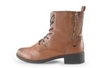 Mustang Veterboots in maat 45 Cognac | 5% extra korting, Overige kleuren, Verzenden, Boots, Mustang