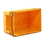 Gebruikte Stapelbare, nestbare bakken 1 korte zijde open, Ophalen of Verzenden