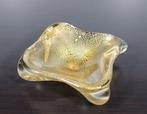 Vintage Murano glas gold - Barovier & Toso Style - Schotel -, Antiek en Kunst, Antiek | Glaswerk en Kristal