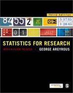 Statistics for Research 9781849205955, Argyrous, George, Verzenden