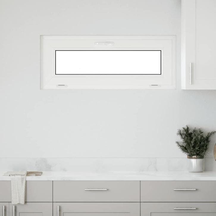 vidaXL Kelderraam RISOR 100x40 cm Kantelbaar 3 Beglazing, Doe-het-zelf en Bouw, Raamkozijnen en Schuifdeuren, Nieuw, Verzenden