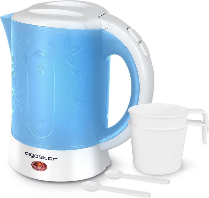 Waterkoker - Elektrisch  - 0.6L - 650W - Blauw, Electroménager, Bouilloires, Envoi