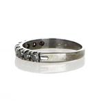 Zonder Minimumprijs - Ring Oro nero 18Kt Diamant, Nieuw