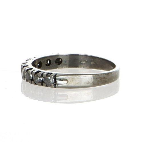 Zonder Minimumprijs - Ring Oro nero 18Kt Diamant, Handtassen en Accessoires, Ringen