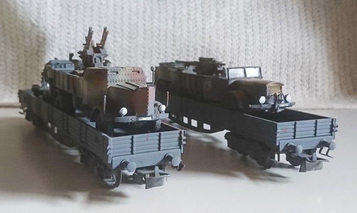 Märklin H0 - Modeltrein goederenwagon (2) -, Hobby en Vrije tijd, Modeltreinen | H0