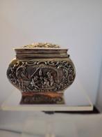 van Kempen, Voorschoten - Theekistje / doosje - .833 zilver, Antiek en Kunst