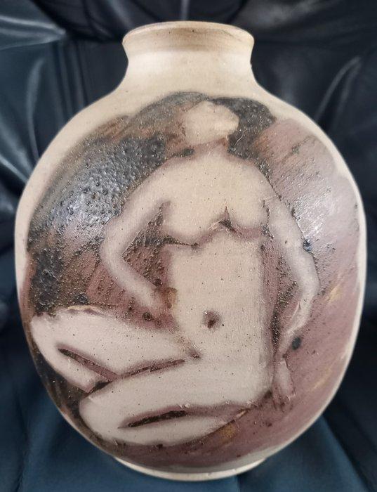 Superbe Vase - Richard Bouhl (1954 - 2015) - Vaas -, Antiek en Kunst, Antiek | Glaswerk en Kristal