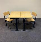 Complete school set Galvanias 9 stuks tafels + stoelen, Bureau