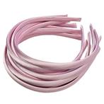 Fako Fashion® - Diadeem - Satijn - 10mm - Lichtroze - 10, Handtassen en Accessoires, Uiterlijk | Haarverzorging, Verzenden, Nieuw