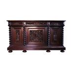 Manifattura Italiana fine 800 - Credenza - Grote lage kast, Antiek en Kunst