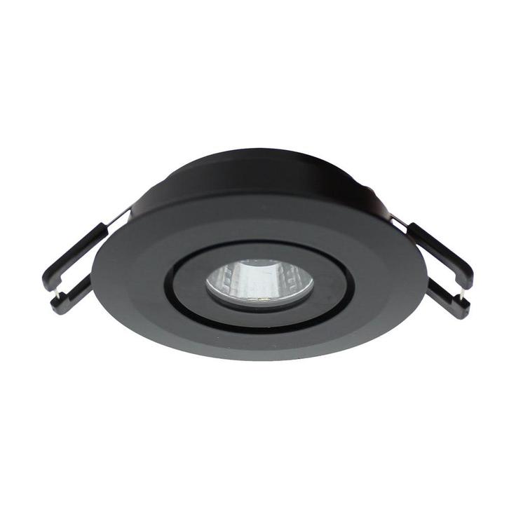 Siena Cob 3.1W Projecteur Led Ajustable Noir - 863716, Bricolage & Construction, Éclairage de chantier, Envoi