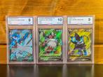 Pokémon - 3 Graded card - **MIX OF GRADED POKEMON FULL ART, Hobby en Vrije tijd, Verzamelkaartspellen | Pokémon, Nieuw